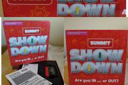 Summit Show down Fun Trivia Board Game