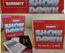 Summit Show down Fun Trivia Board Game