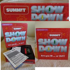 Summit Show down Fun Trivia Board Game