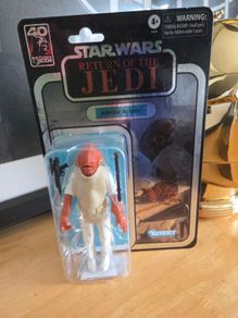 STAR WARS Admiral Ackbar 6" The Black Series ROTJ 40th Anniversary MOC