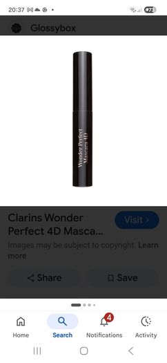 Clarins wonder perfect mascara