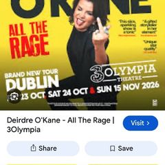 deirdre o kanes Friday 23rd - stalls row I Will sell both for 60