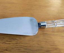 Vintage Waterford Crystal Cake Knife, Circa 1980s, Wedding, Anniversary, Birthday, Bridal,