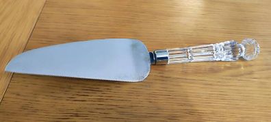 Vintage Waterford Crystal Cake Knife, Circa 1980s, Wedding, Anniversary, Birthday, Bridal,