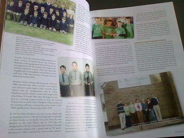 The years between Moate Co. Westmeath 1956-2006 Ireland Irish By Vera Hughes