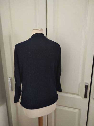 Navy sparkly top