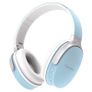 Bluetooth Headphones Blue/Silver Head Phones Image 4