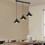 Rural Retro Industrial 3 Light Pendant (Free Delivery) Image 3