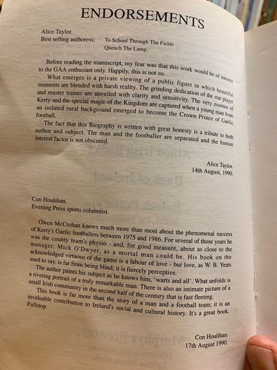 Mick O'dwyer Biography