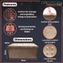 Large 2 Seater Velvet Ottoman Storage, 76 x 38 x 38cm Velvet Folding Storage Ottoman Footstool Box Toy Chest with Lid, Foldable Foot Stool Seat for Living Room, Bedroom (FREE POSTAGE) Image 5