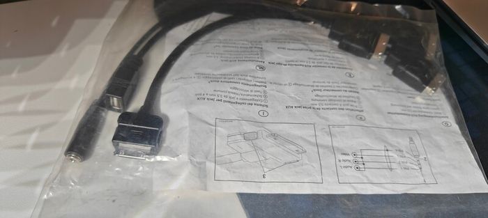 Mercedes audio cable