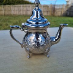 Traditional Moroccan tea pot