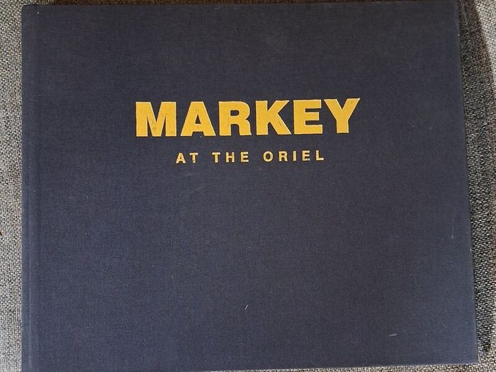 Markey at The Oriel /Signed by author/ 1st ed  / 2008