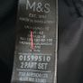 M&S gingham belted midi skirt with pockets Sz 12 Image 10