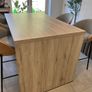 Kitchen Island and Kave Home Eamy stools x 4 Image 4