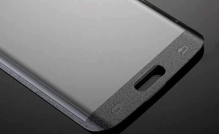 Full Curved 3D Tempered Glass Protector For Samsung Galaxy S6 EDGE PLUS- Black