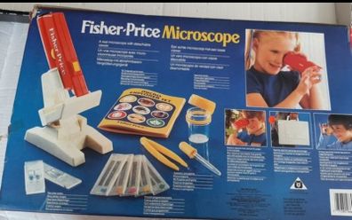 Fisher Price 1980 new in box microscope