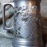 pewter tanker with glass insert Image 3