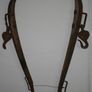 Vintage Wooden & Metal Horse Harness Hames Image 3