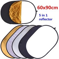 60x90cm 5-in-1 Collapsible Reflector Disc - 30444