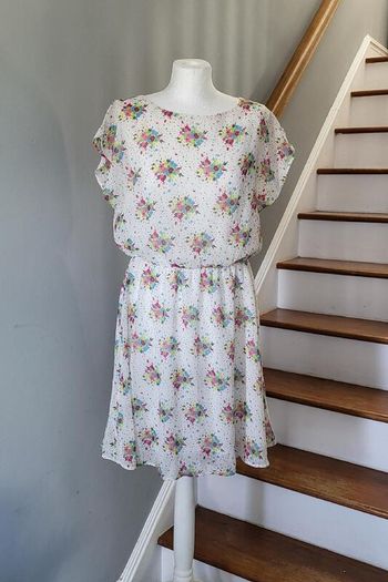 Mystify white floral dress, Size 18, BNWT