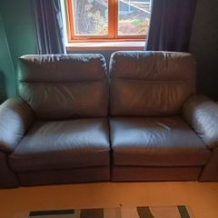 3 Seater Leather Recliner Sofa