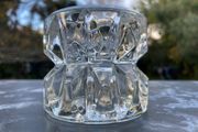 Crystal candle holder