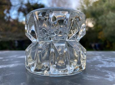 Crystal candle holder