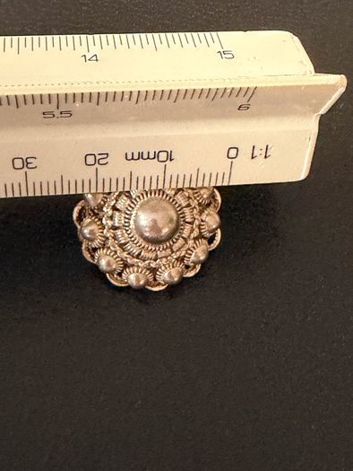Silver brooch