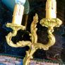 Brass wall lights Image 3