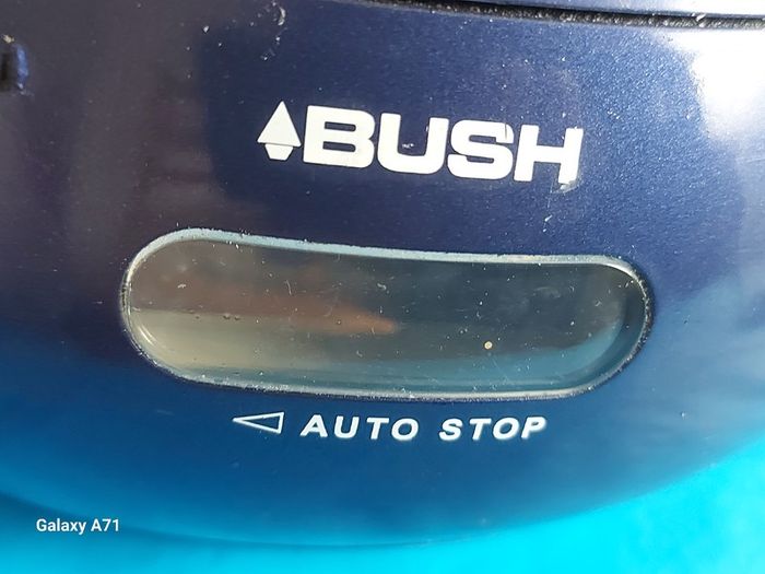 BUSH Portable CD Player with Radio Cassette Recorder, Radio and Tapes working fine, CD Player not playing