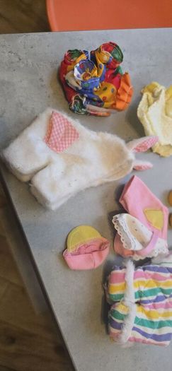 Playwear Ponywear Baby Costumes x 5 Bundle Bargin MLP G1 My Little Pony Accessories Clothes