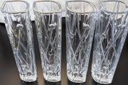 Crystal Bohemia Labyrinth 25.5cm Vases Set of 4 Czech Crystal  Adverts.ie title
