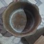 Middle Eastern Brass Bowl with Fine Incised Engravings and Floral Motifs, Postage available or Collection Image 2