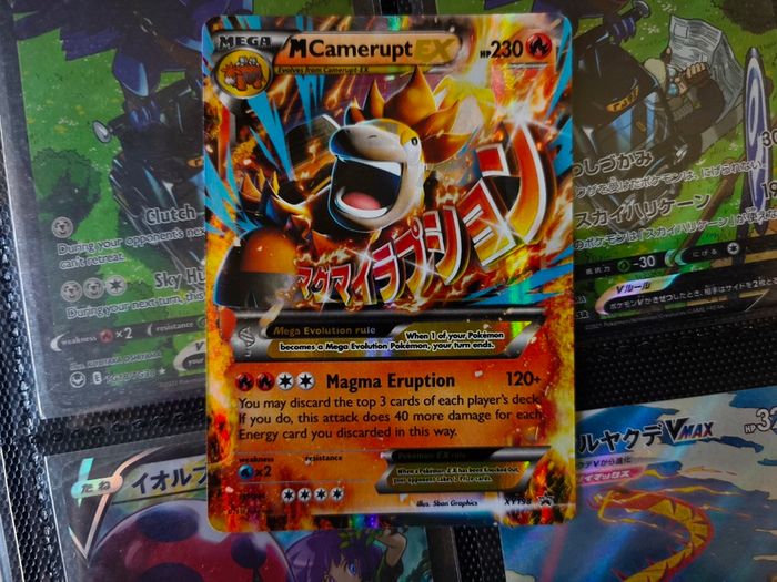 MCamerupt EX ! XY Era Promo ! 2017 ! Pokemon Card !