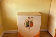 chest of drawers and shelf to match
