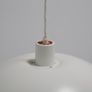 Vintage White Pendant Light PH4/3 by Poul Henningsen for Louis Poulsen, Denmark, 1970s. Image 6