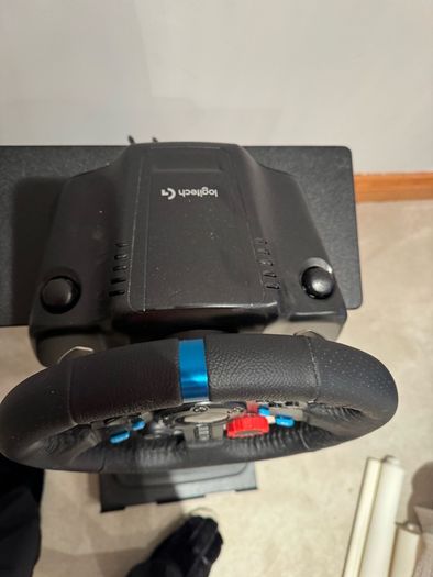 Logitech steering wheel pedals and gear shifter