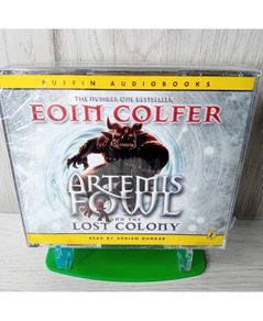 Artemis Fowl And The Lost Colony Cd Audio Book New