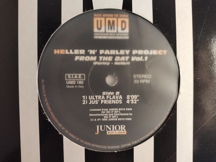 Heller N Farley - Ultra Flava! - UMD Records - ORIGINAL First PRESSING!! Mid 90s House CLASSIC!