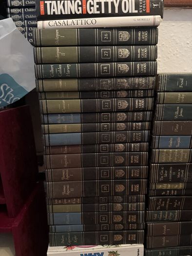 Great Books of the Western World, Britannica 1952, 54 Volumes