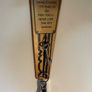 Vintage Mid Century Key Shaped Wooden Wall Mounted Key Holder 1950s Image 5