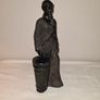 African woman with drum statue Image 6
