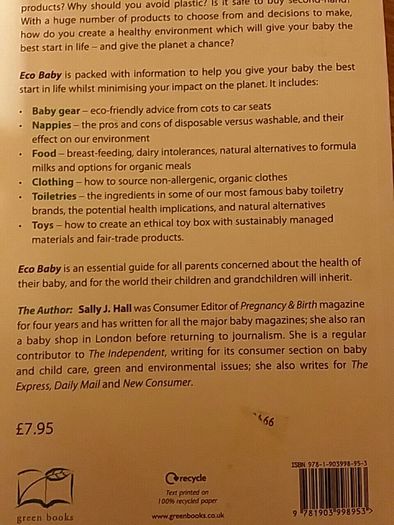 Eco baby book