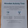 Little Town Wooden Activity Tree Image 2