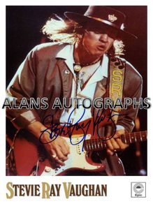 Stevie Ray Vaughan Autograph