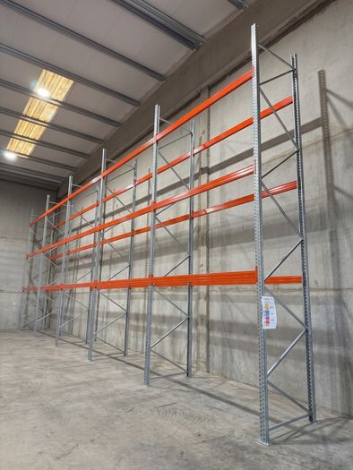 High Bay Pallet Racking - 6000mm high x 2700mm long x 1100mm deep