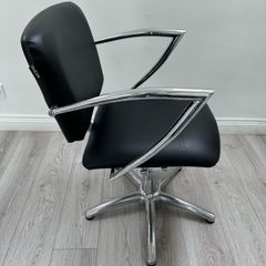 salon chair REM black set of 4
