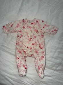 Leigh Tucker Baby Girl Outdoor Suit - size 0-3 months