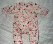 Leigh Tucker Baby Girl Outdoor Suit - size 0-3 months